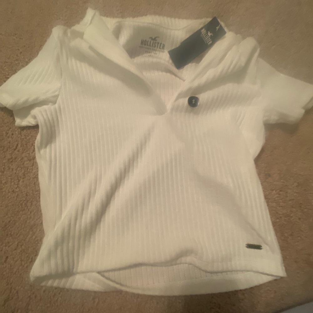 white holister top